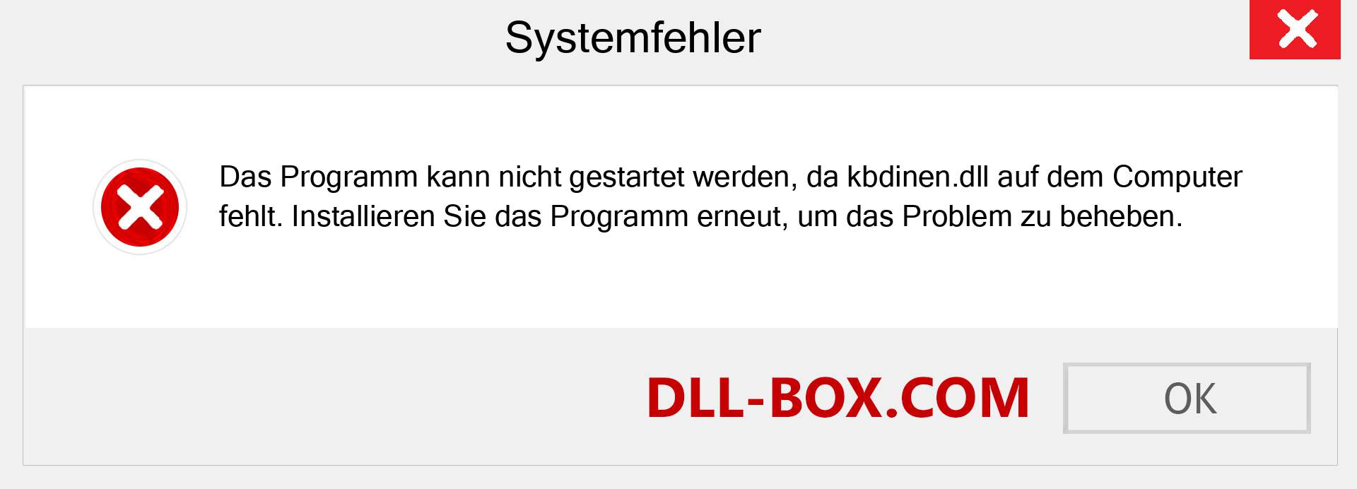 kbdinen.dll-Datei fehlt?. Download für Windows 7, 8, 10 - Fix kbdinen dll Missing Error unter Windows, Fotos, Bildern